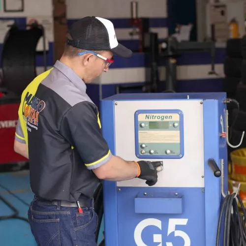 Calibración con Nitrógeno
